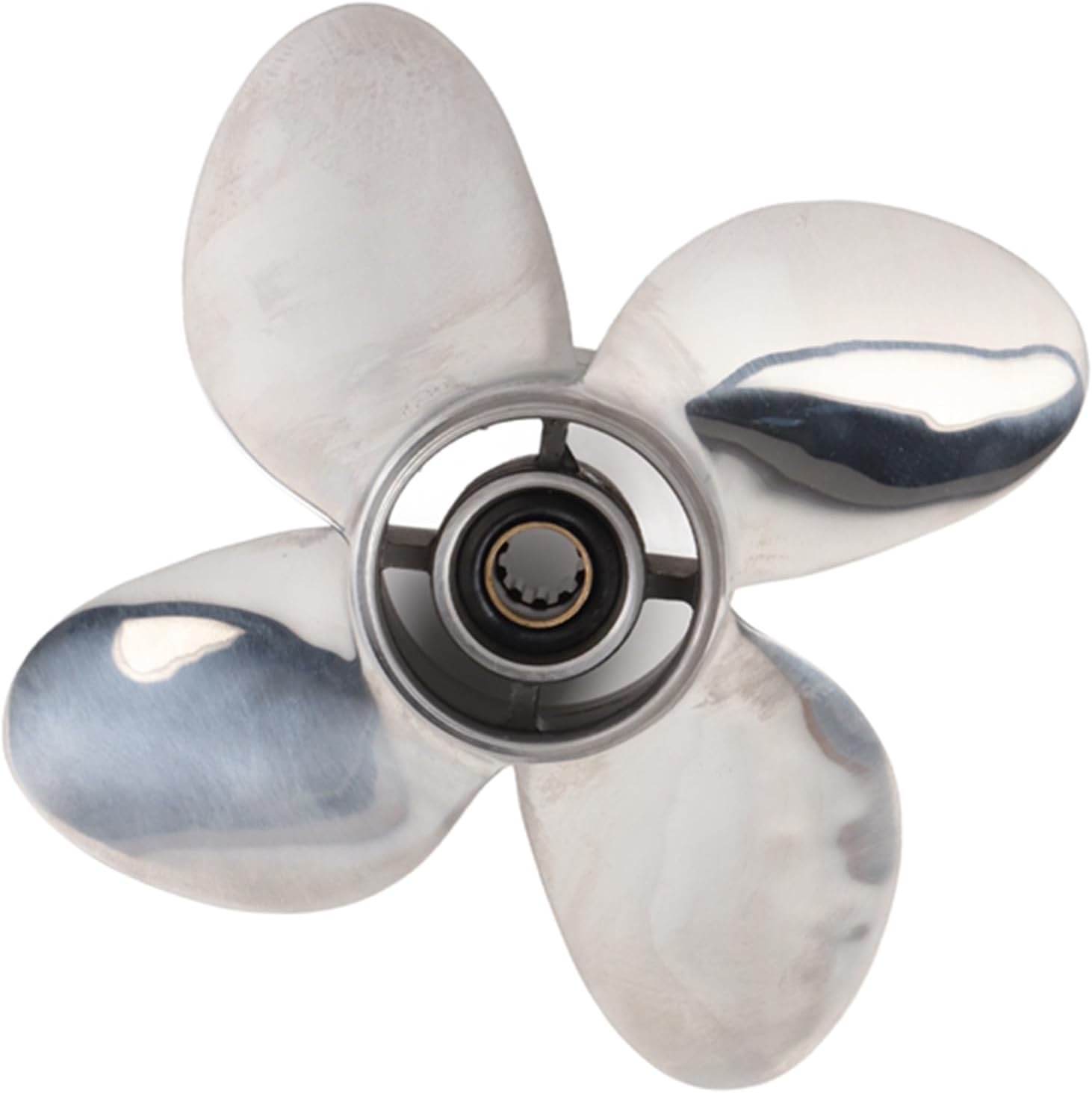 Acouto 4-Blatt-Edelstahl-Propeller 25/30 PS