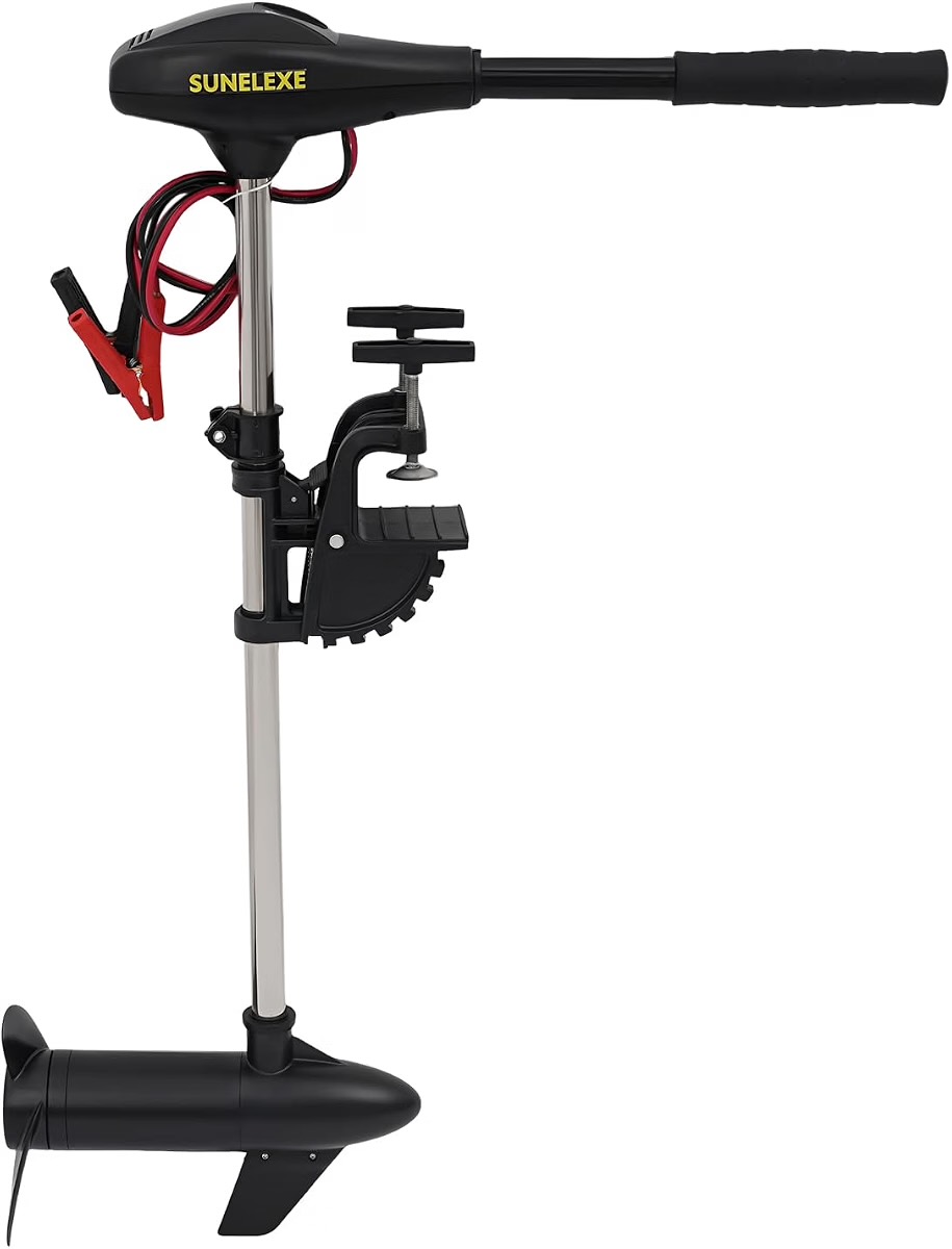 Elektro Aussenborder Außenborder Außenbordmotor Trolling Motor Elektromotor Boot für Belly Boot Angelboot Schlauchboot Angeln Mühelose Power für Angler und Freizeitkapitäne (12V400W)
