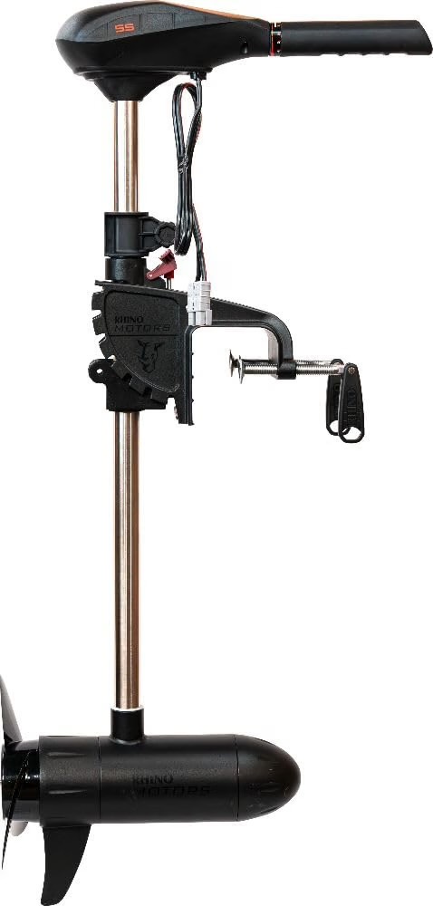 VX 55 V2 Elektro Außenbordmotor, 12V, 55 lbs Schubkraft, 600W, Gewicht 9 kg, Schaftlänge 79 cm, 5 Vorwärts- / 3 Rückwärtsgänge, teleskopierbar