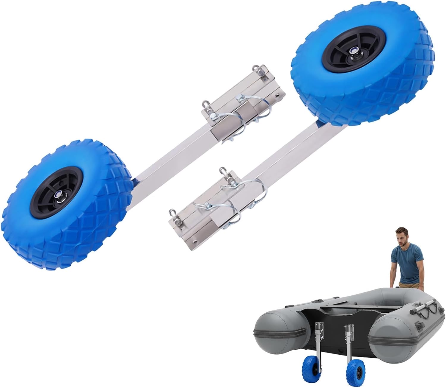 OUBUBY Schlauchbooträder bis 150 kg