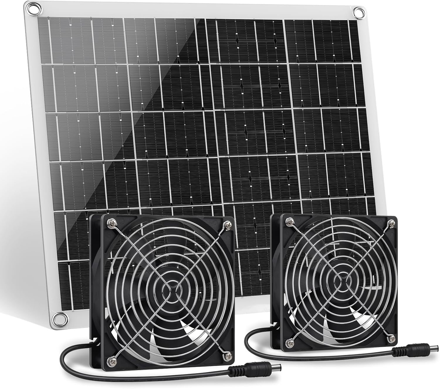 ZINIKIF Doppelventilator 15 W mit Akku