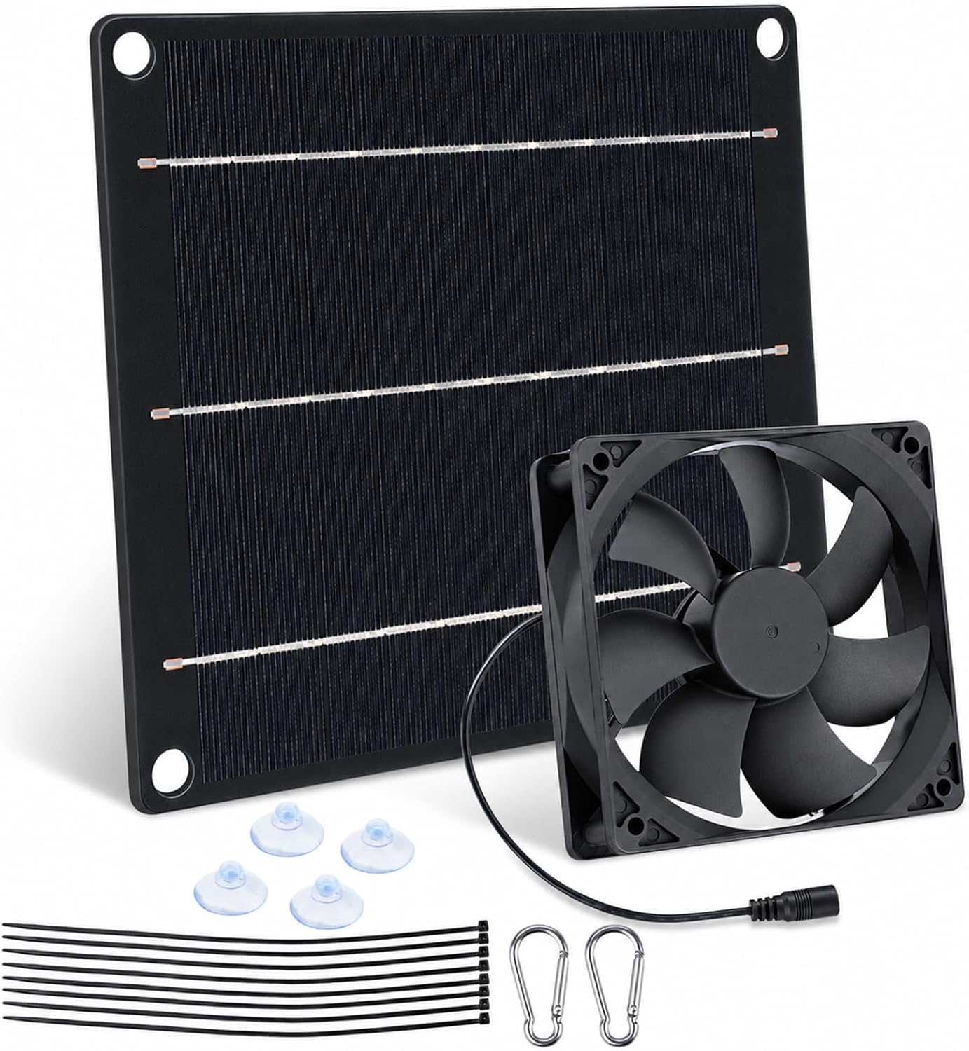 BuyWeek Solarlüfter 6 W