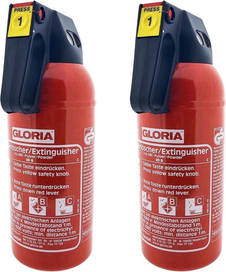 2× Gloria P2GM 2 kg Auto