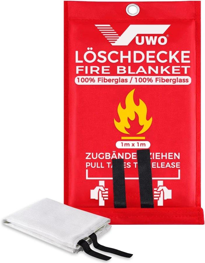 vuwo vuwo Löschdecke 1×1 m, 1 Stück