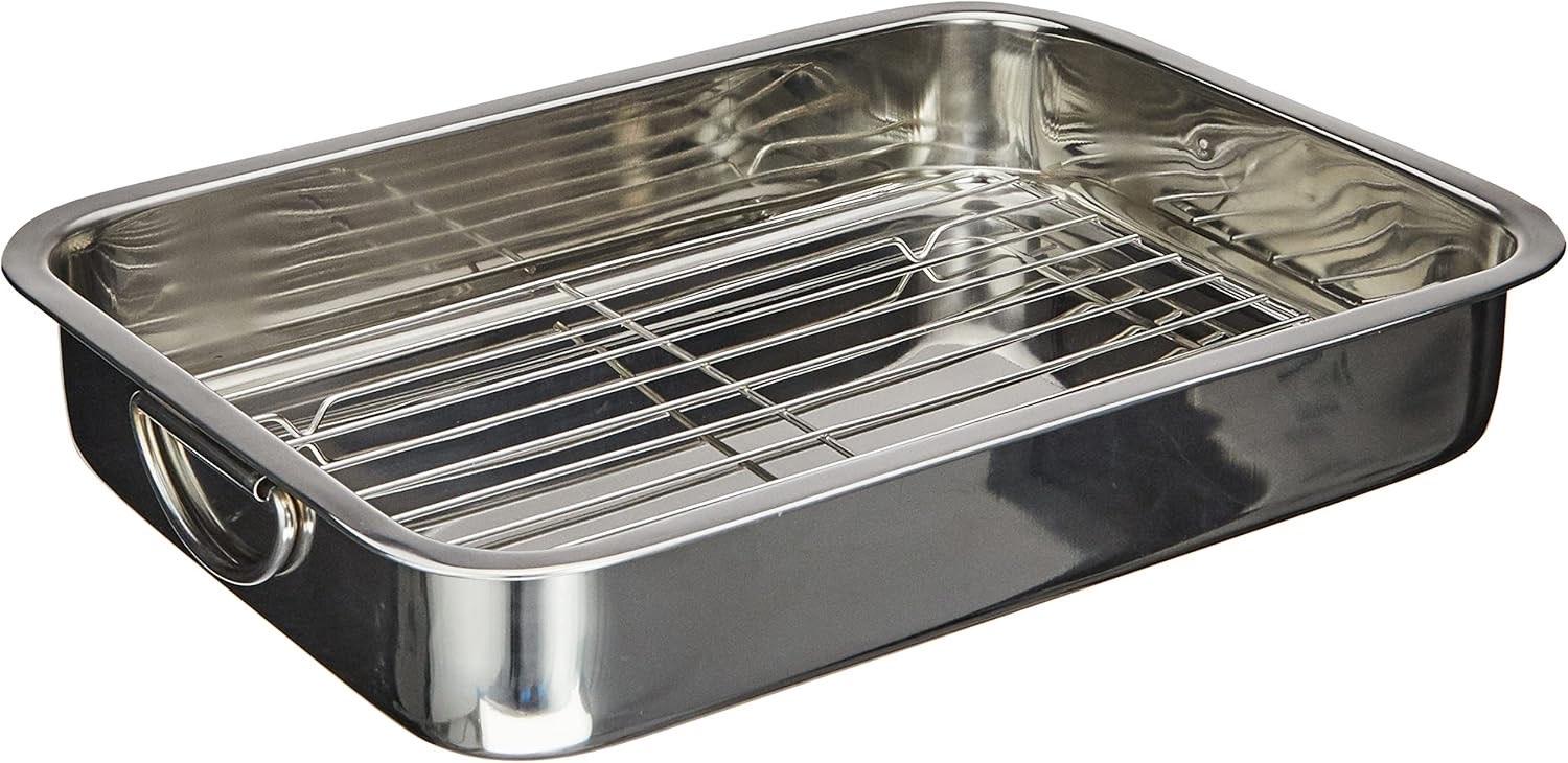 GSW Viereckpfanne 40 cm mit Einsatz