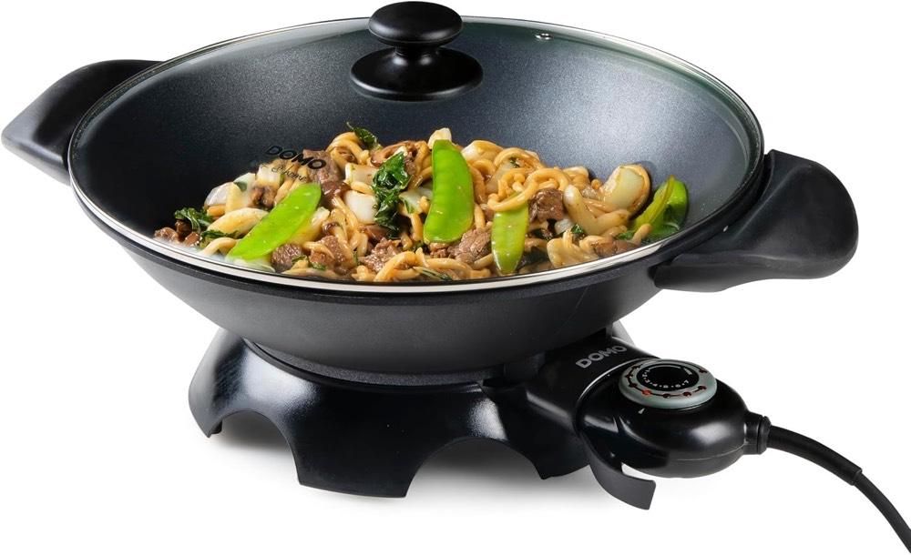 Elektro-Wok – Testsieger DOMO Elektro-Wok 5 l 2200 W