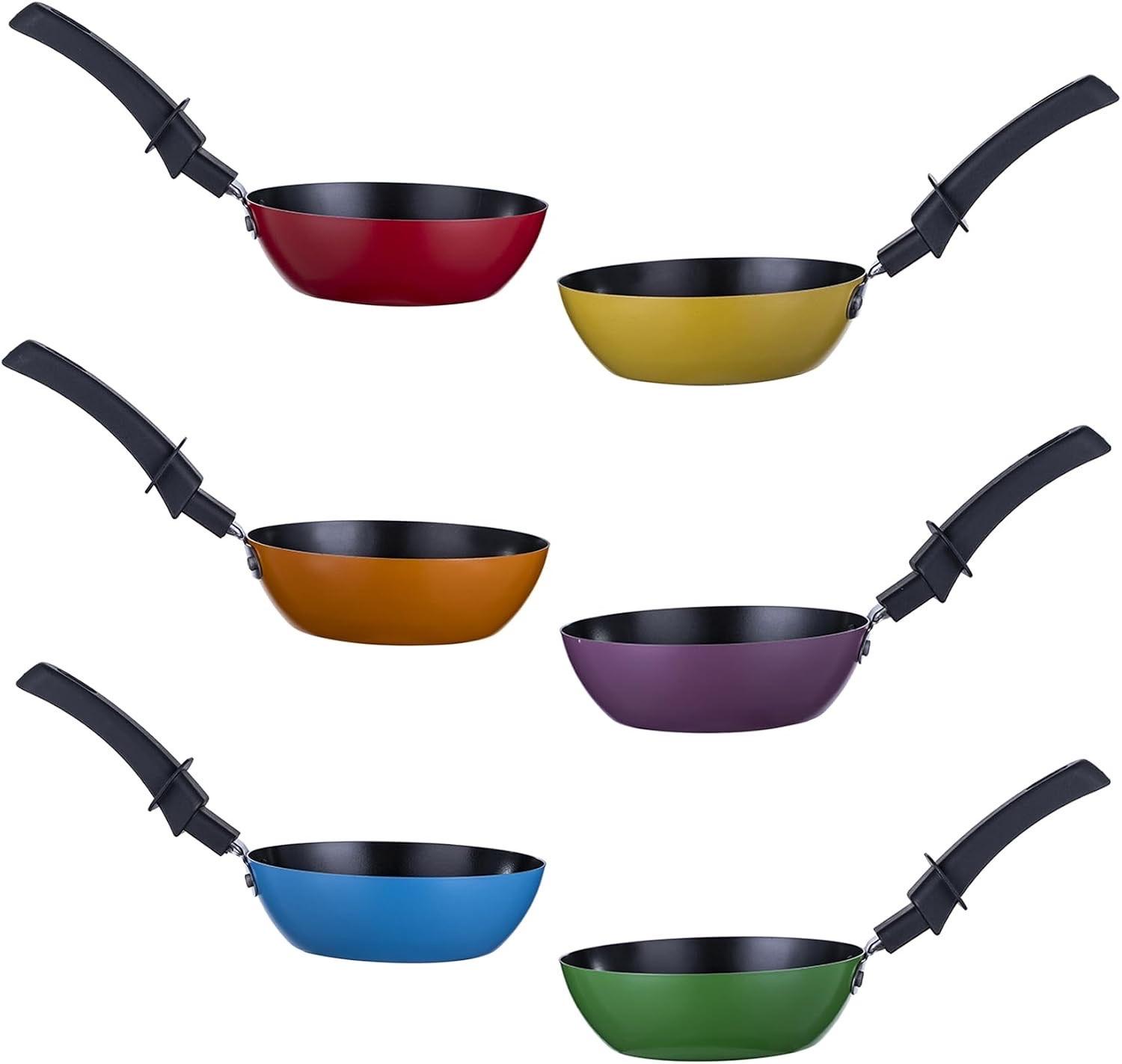 RoDzj Mini-Wok-Set 6×12 cm