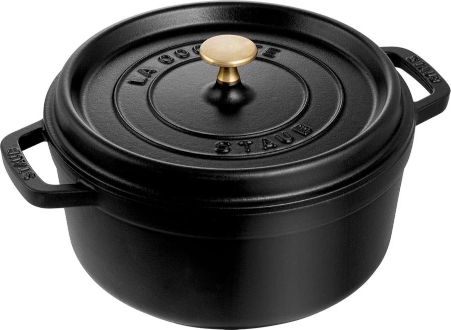 Staub-Bräter – Testsieger STAUB Cocotte 24 cm Schwarz