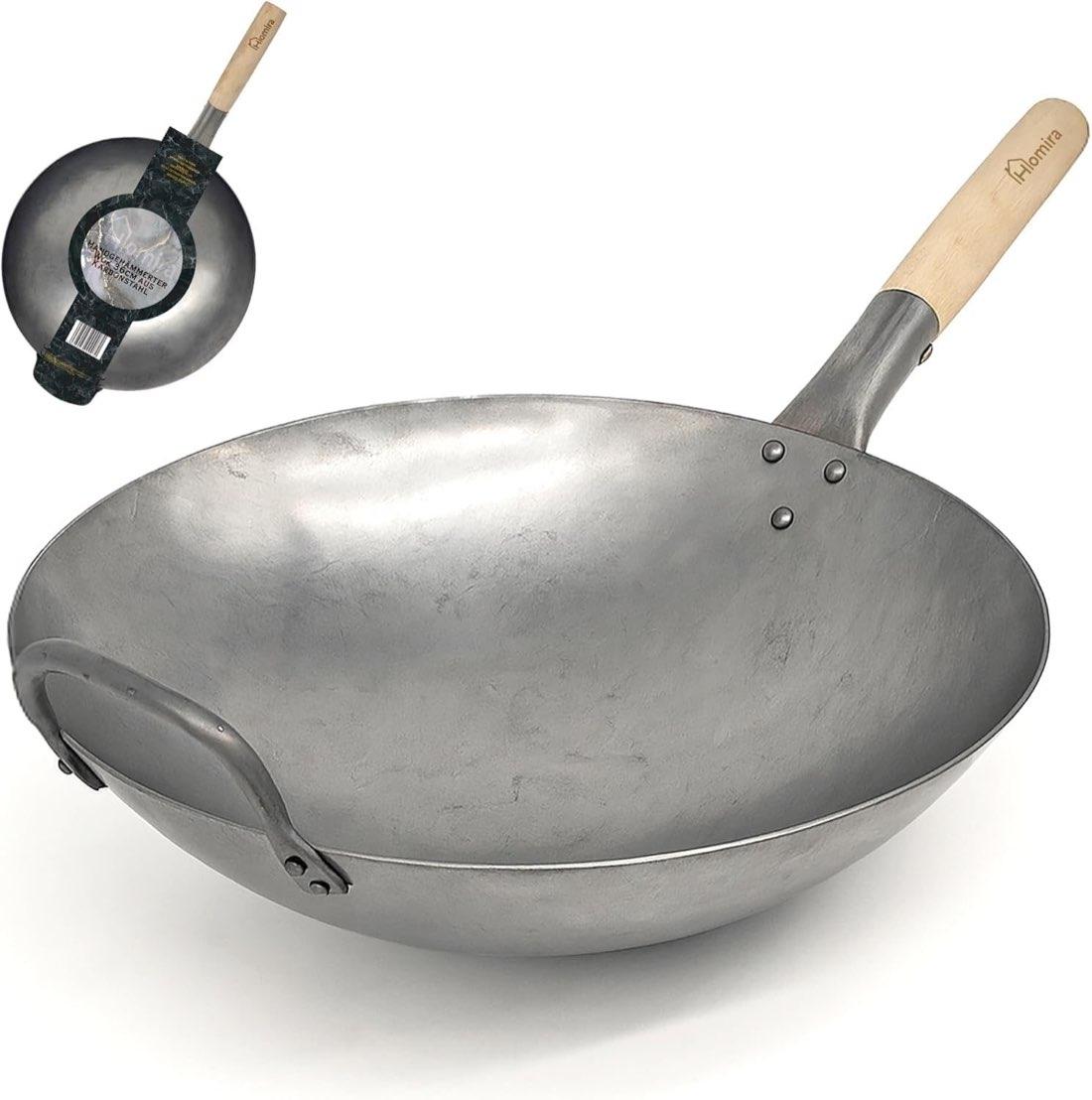 Homira Wok 36 cm Rundboden