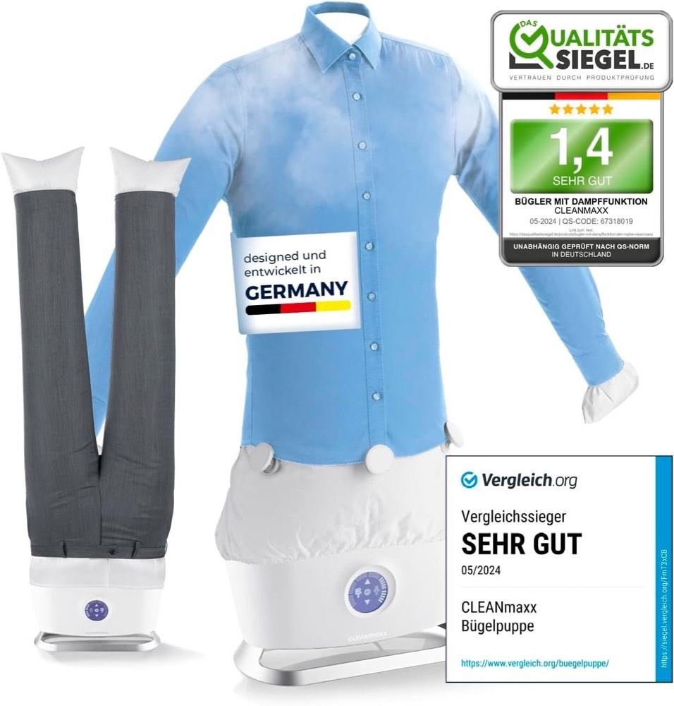 CLEANmaxx PRO STEAM inkl. Hosenaufsatz
