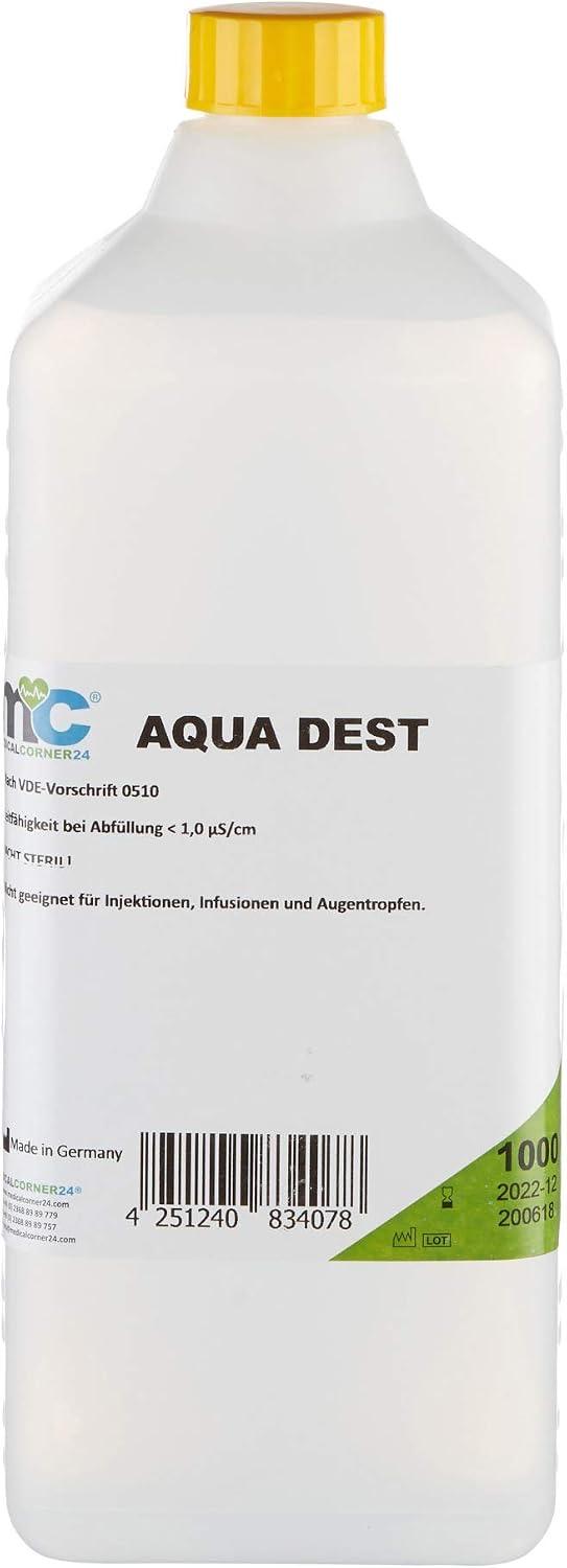 Medicalcorner24 Aqua Dest 1 l