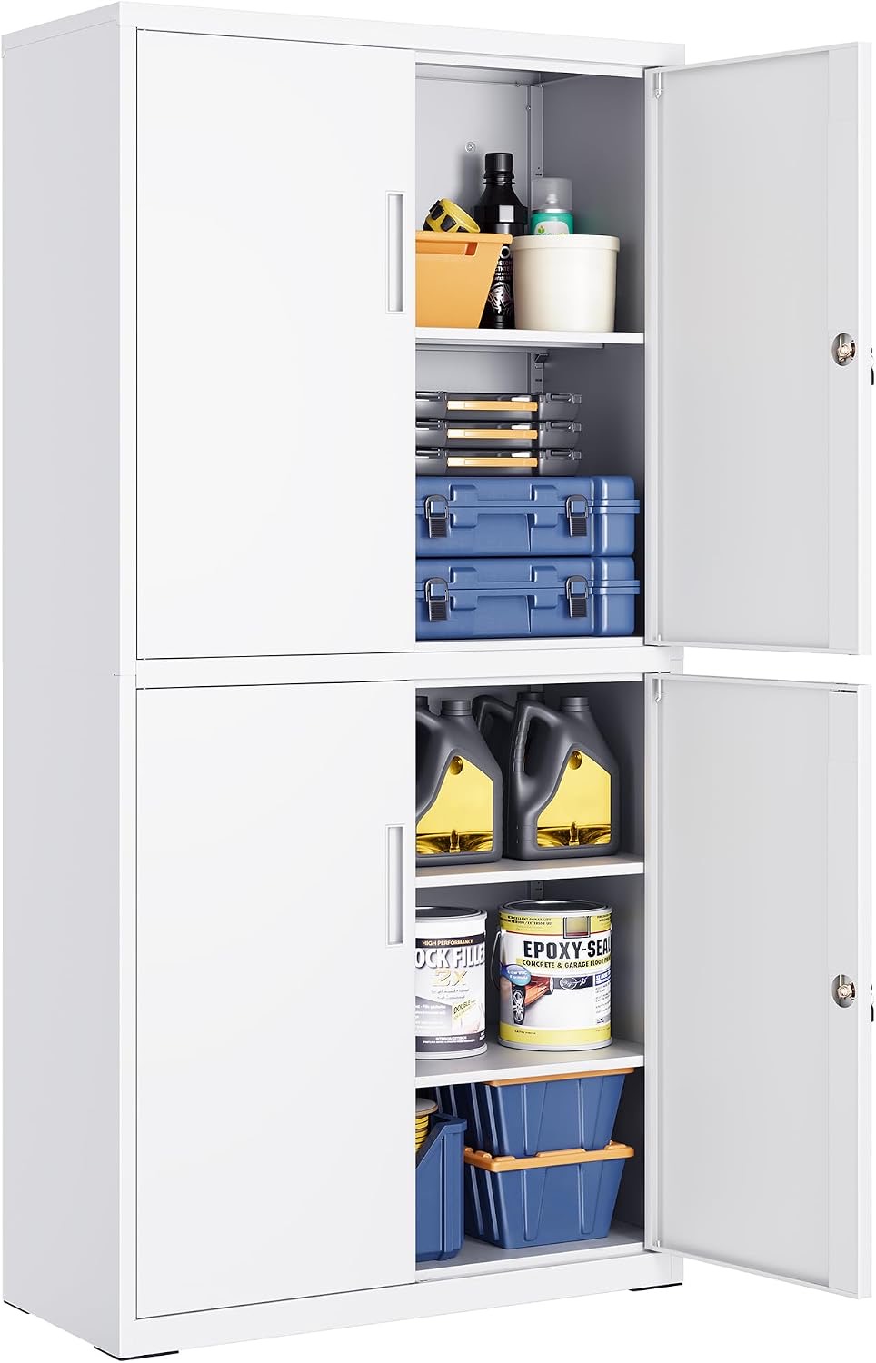 SONGMICS Aktenschrank OMC016WG01