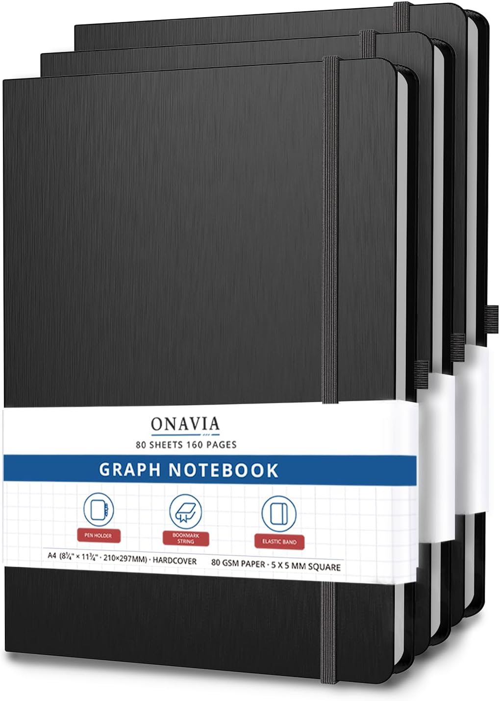 ONAVIA A4 kariert 3er