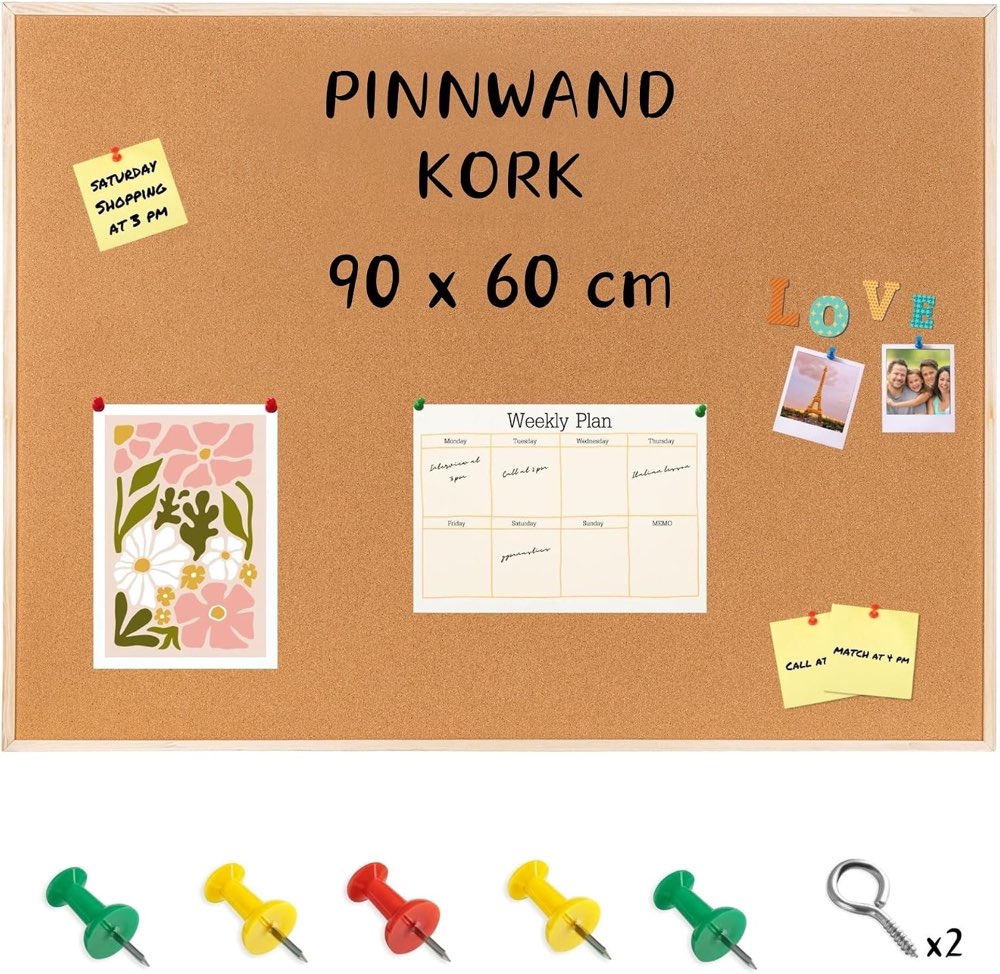 Creative Home Korktafel 90×60