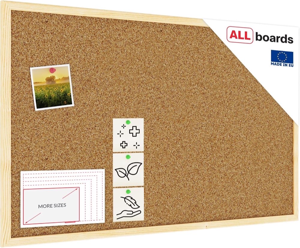 ALLboards Korktafel 80×50