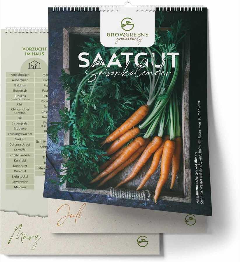 growgreens Aussaatkalender