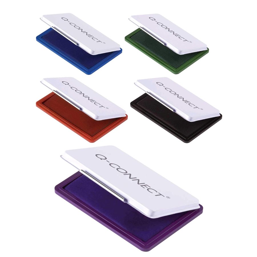 Q-Connect Stempelkissen 5 Farben