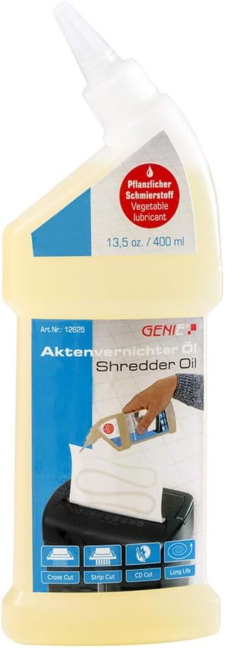 GENIE GENIE Aktenvernichter-Öl 400 ml Set - Produktbild
