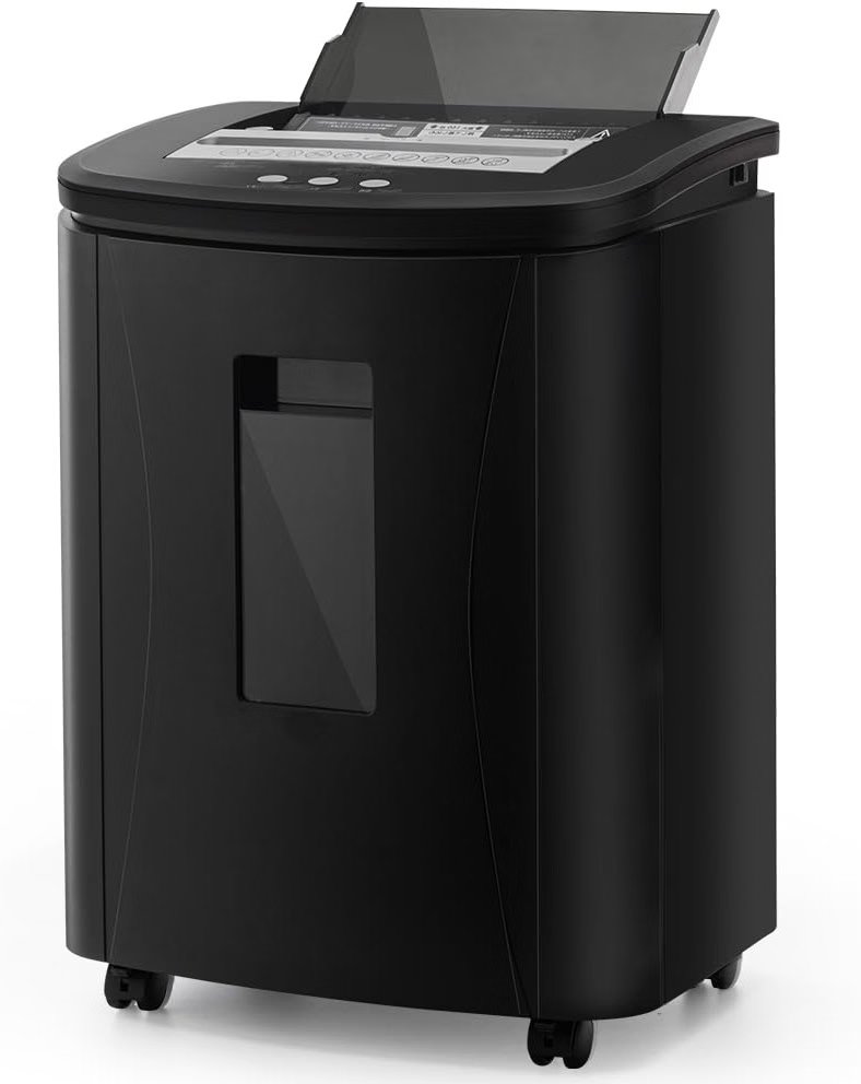 Automatischer Aktenvernichter mit Mikroschnitt 150 Blatt Einzug
