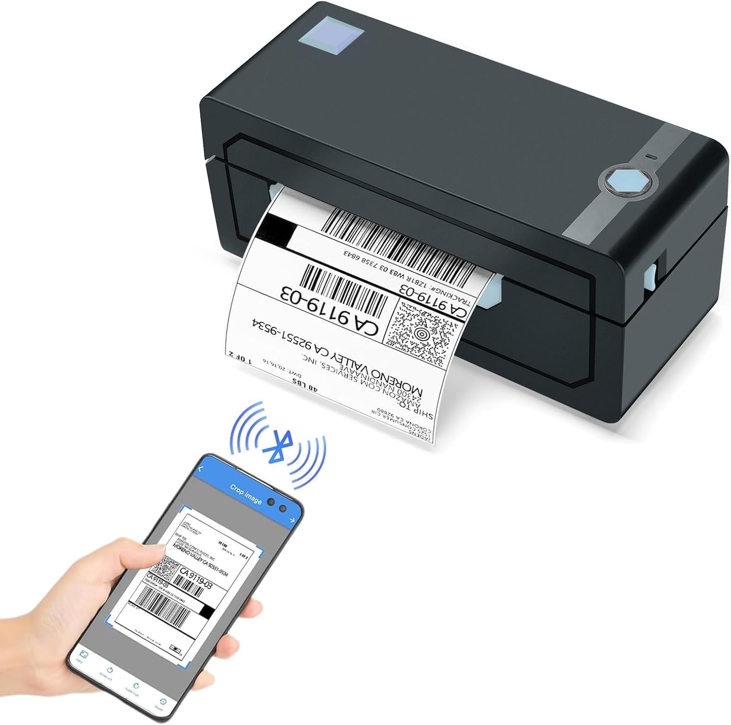 JADENS Bluetooth-Thermodrucker 4×6