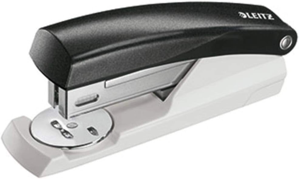 Leitz NeXXt Kleiner Bürotacker aus Metall, 25 Blatt, mit Oberlademechnanik