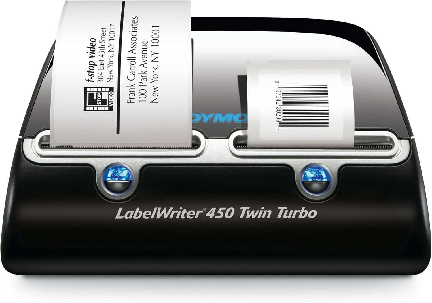 DYMO LabelWriter 450 Twin Turbo Etikettendrucker, bis zu 71 Etiketten/Minute, Dual 300 DPI,…