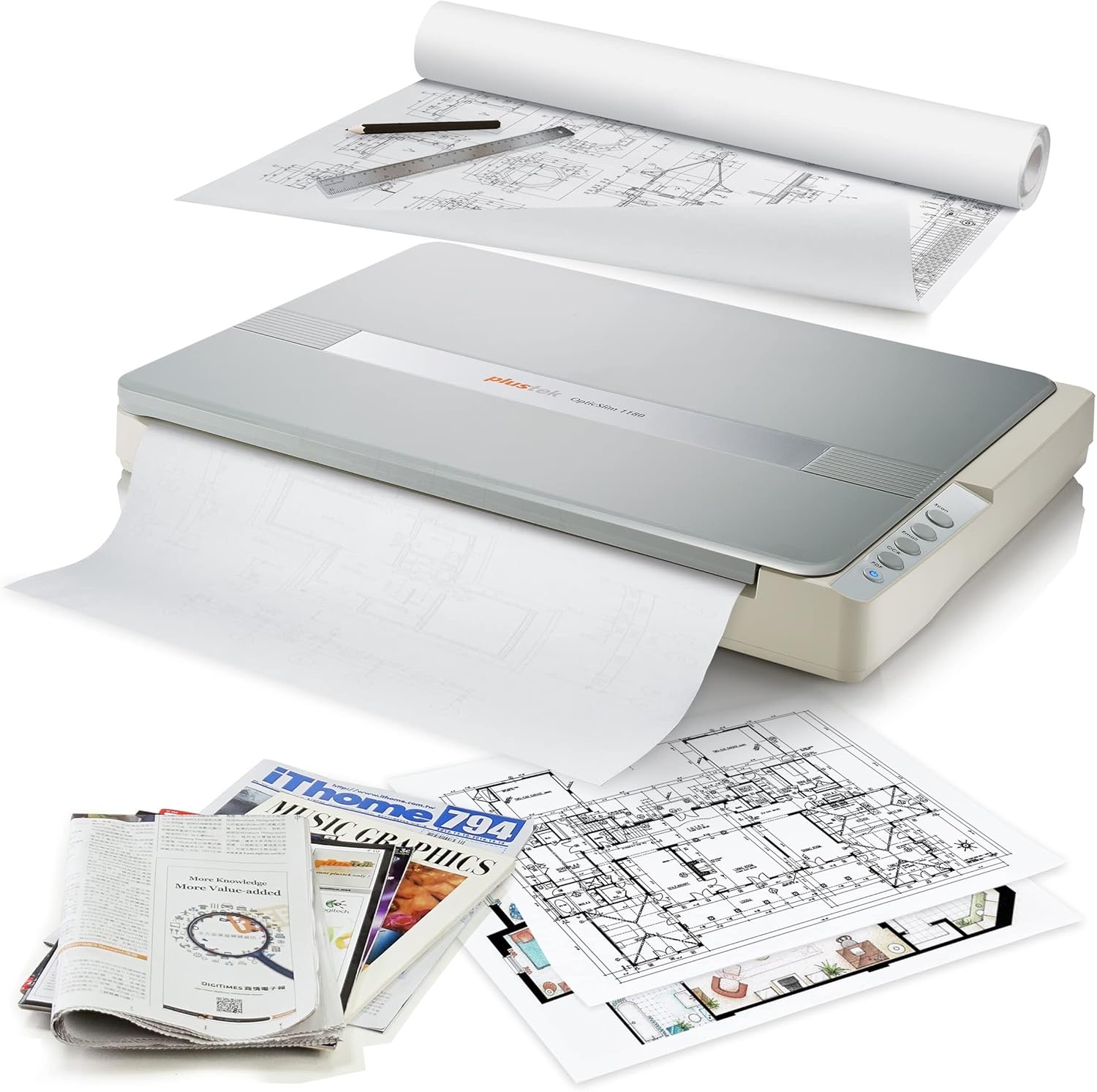 Flachbettscanner A3 Produktbild – Testsieger