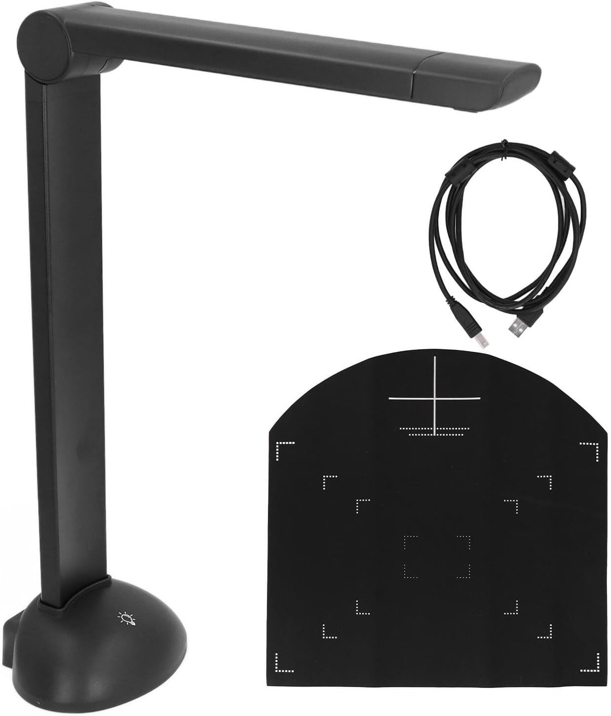 Tragbarer A3-A4-Dokumentenscanner mit LED-Licht, 12 MP HD 3672 X 2856 Auflösung, USB-Schnittstelle, Faltbar