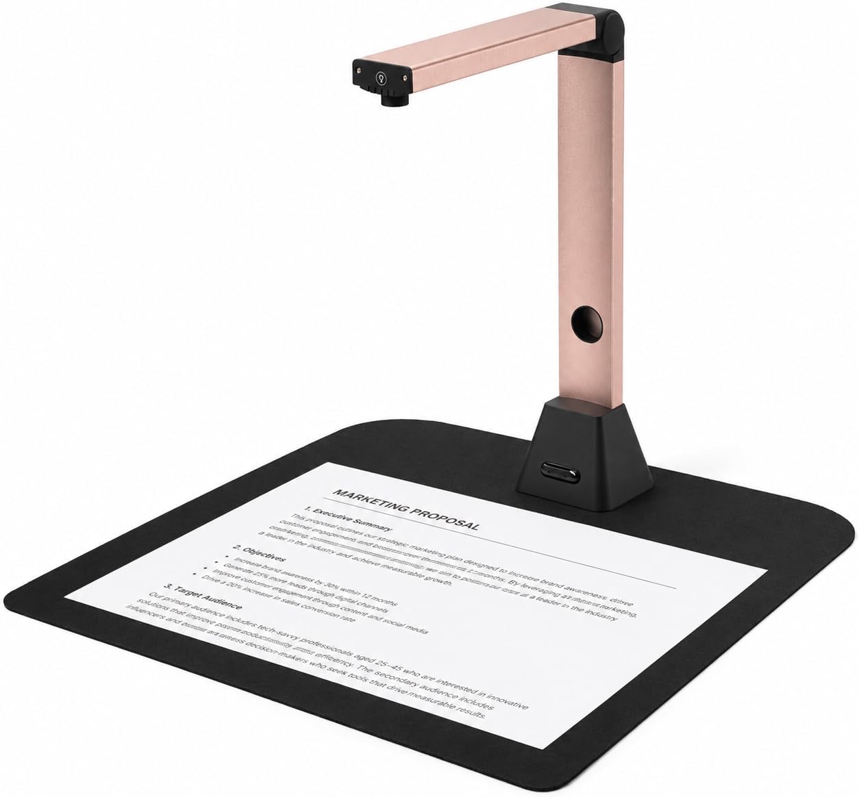 Scanner DIN A3 18MP USB:DIN A3 Scanner Dokumentenscanner 4912×3680 mit OCR Texterkennung LED Licht Scanline Software USB Kamera für Büro Schule Lehrer Verträge Archiv Präsentation