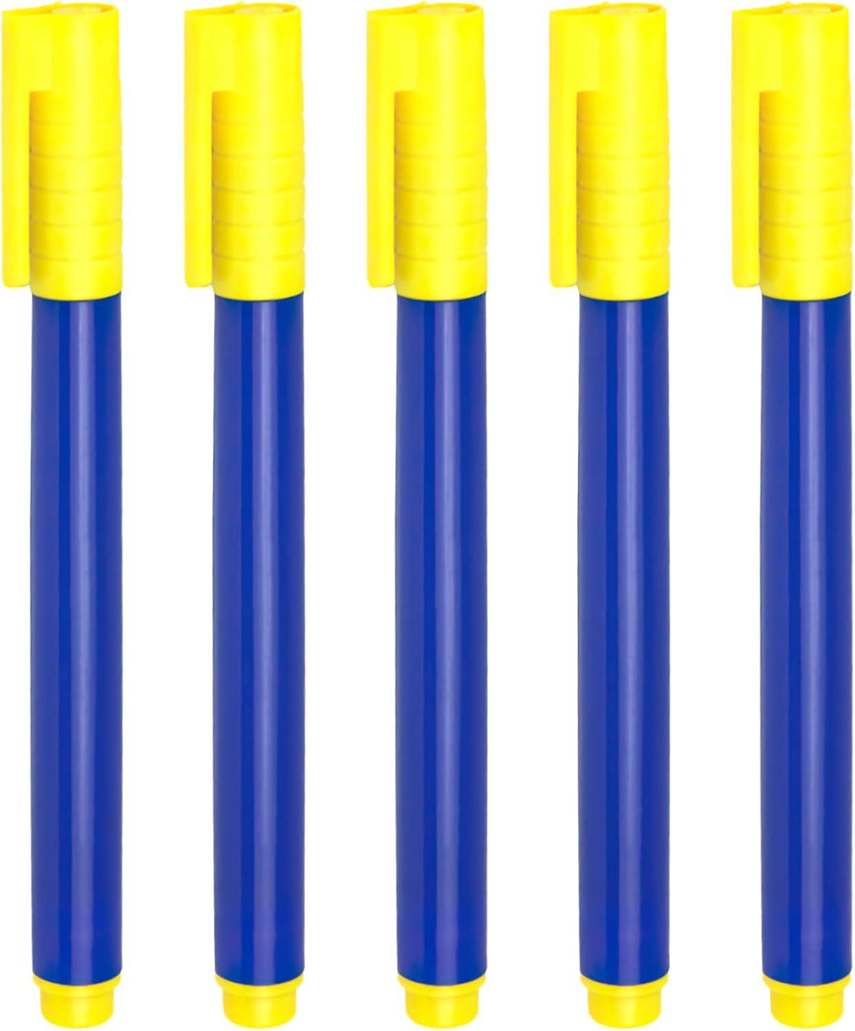 5 Stück Geldscheinprüfer Stift, Falschgeld Prüfer Stift, Geldprüfstift