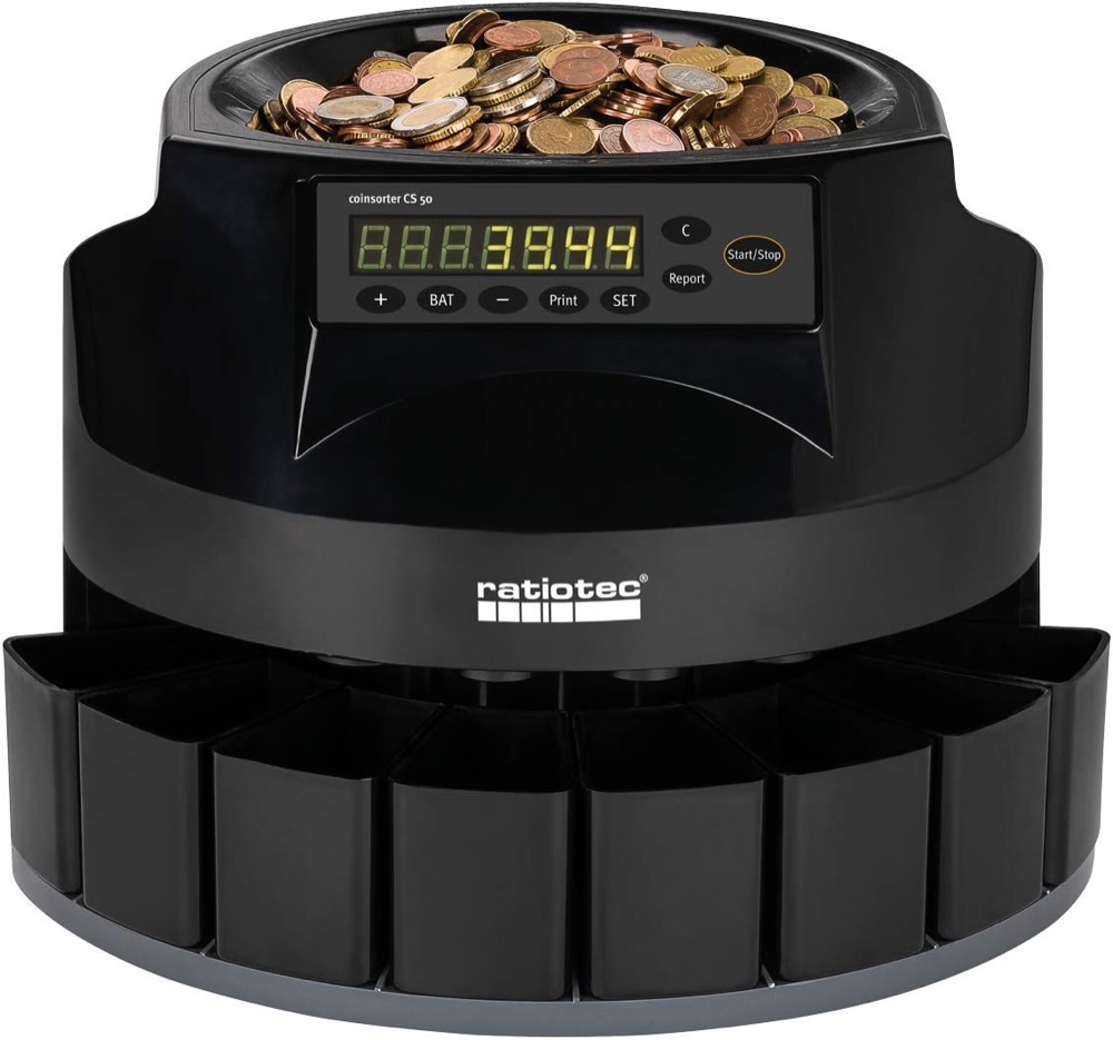 ratiotec ratiotec CS 50 Münzzähler