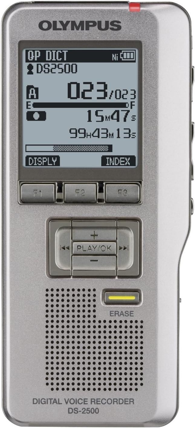 OM SYSTEM Olympus DS-2500 Diktat-Bundle mit Software