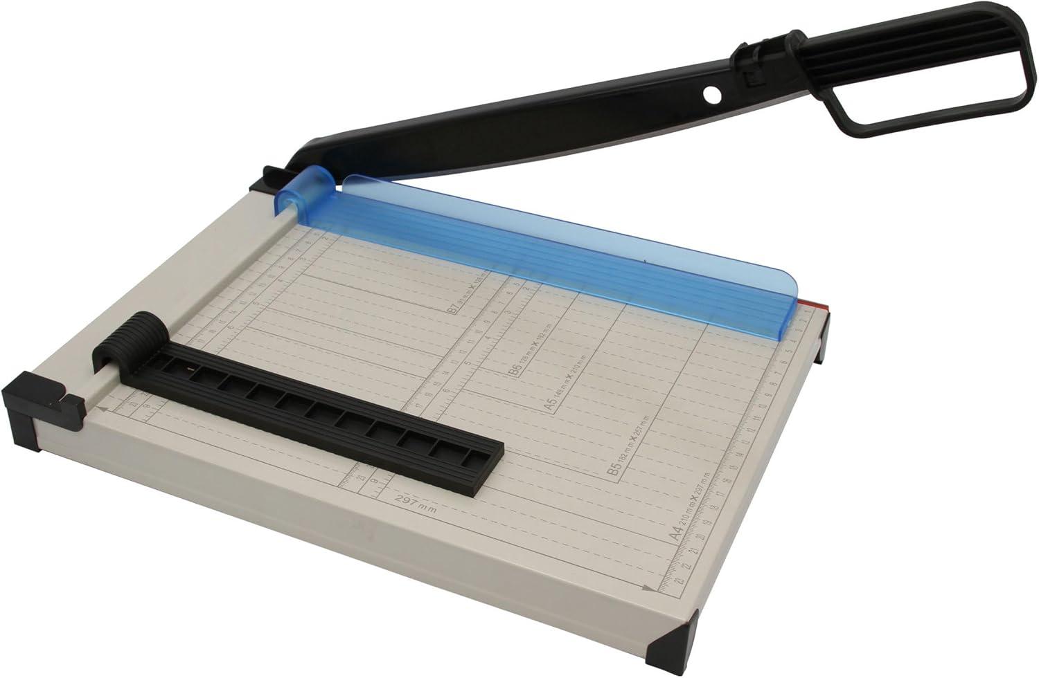 Papierschneider A4 Kompakt, Metallkorpus, Foto- Hebelschneider