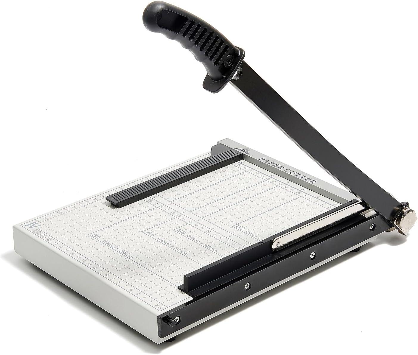A4 Hebelschneider mit Metalluntergrund 30 cm, bis 10 Blatt