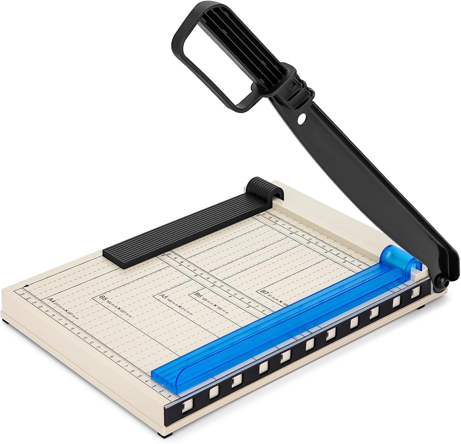 Papierschneider A4, 12 Blatt, Biege