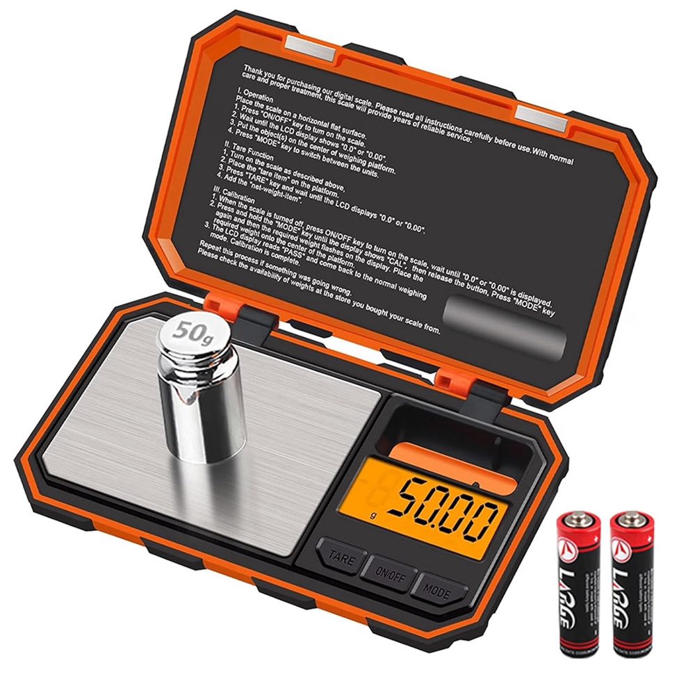 UNIWEIGH Digitale Grammwaage,200g/0.01g Feinwaage Elektronische Miniwaage
