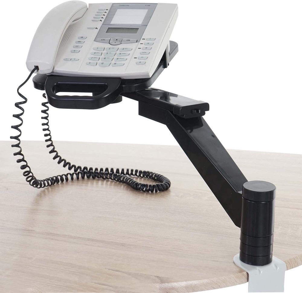 Mendler Mendler Telefonarm T555AM schwarz
