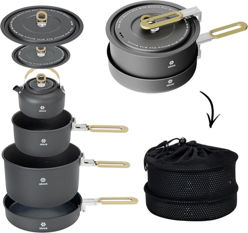 Alocs Camping-Kochgeschirr EUCW-C06 Pro