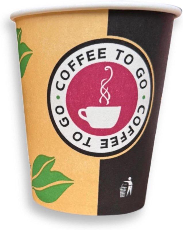 PACKEO Kaffeebecher Coffee to go 8 oz, 200 ml