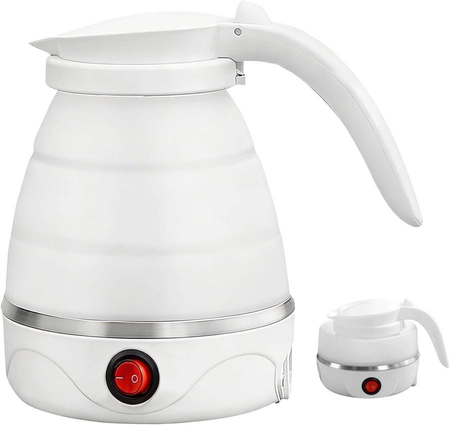 afhgdjr Faltbarer Wasserkocher 0,6 L