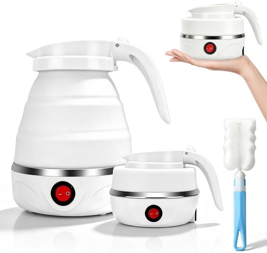 SKJJM Faltbarer Wasserkocher 0,6 L