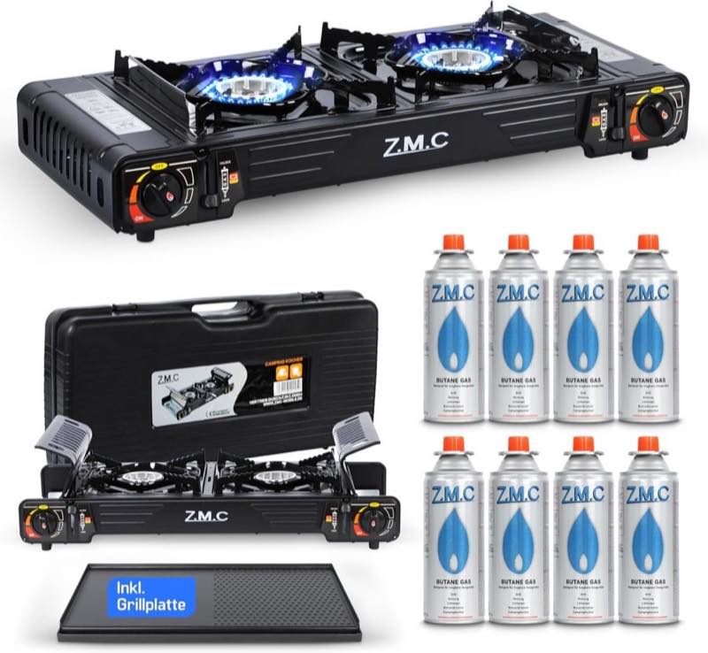Z.M.C Premium mit Platte und 8 Kartuschen