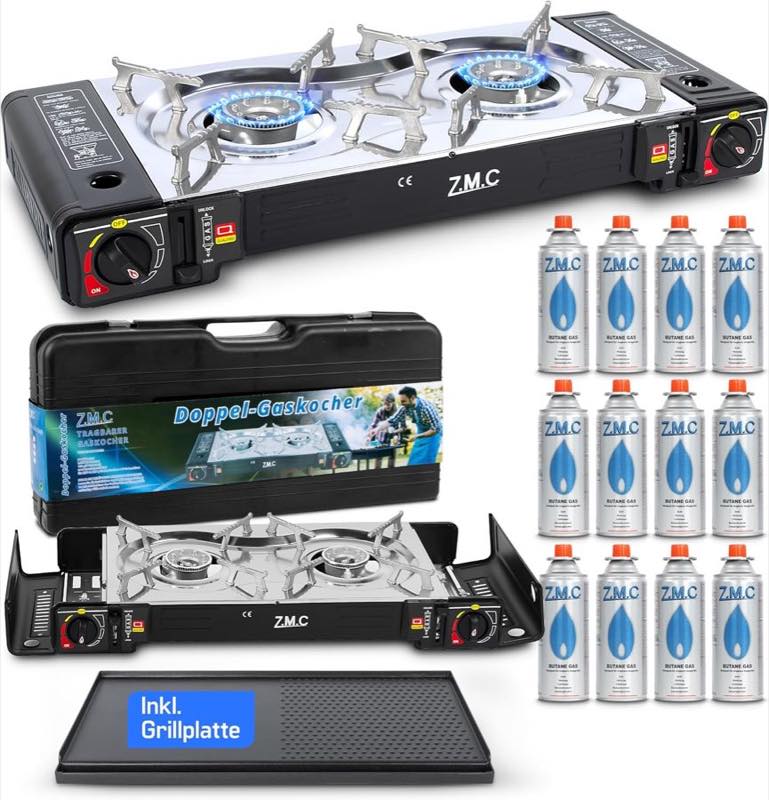 Z.M.C 2-flammig mit LPG-Adapter