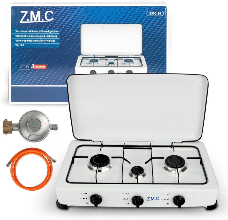 Z.M.C Z.M.C Gaskocher 3-flammig, 5,4 kW