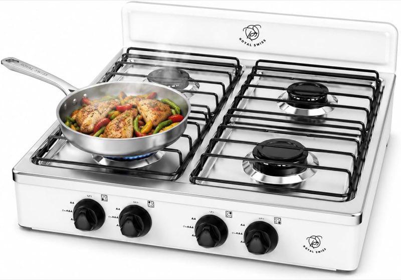 Gaskocher 4-flammig Produktbild – Testsieger