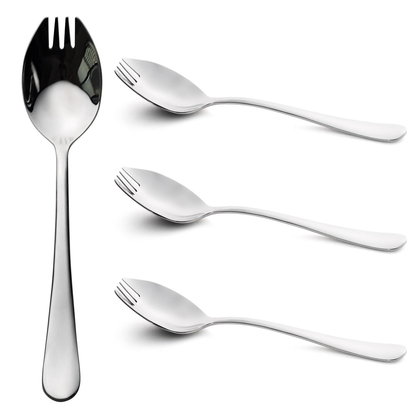 Alata Alata Edelstahl-Sporks, 4 Stück