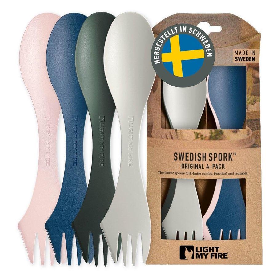 Light My Fire Spork Original, 4er-Pack