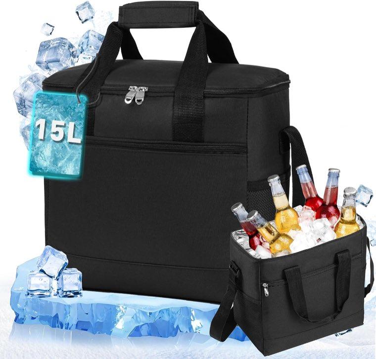Vortix Kühltasche 15 L, Tabelle Schwarz