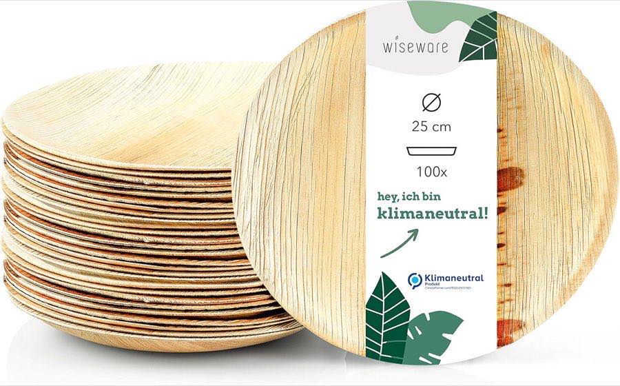 Wisefood Palmblatt-Teller Ø 25 cm