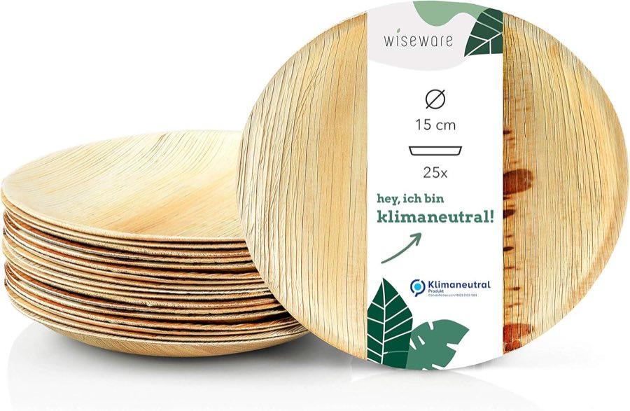 Wiseware Palmblatt-Teller Ø 15 cm